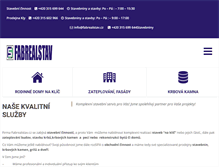 Tablet Screenshot of fabrealstav.cz